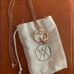 Heart Dove Pendant